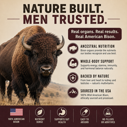 Primal American Bison - Testosterone Booster